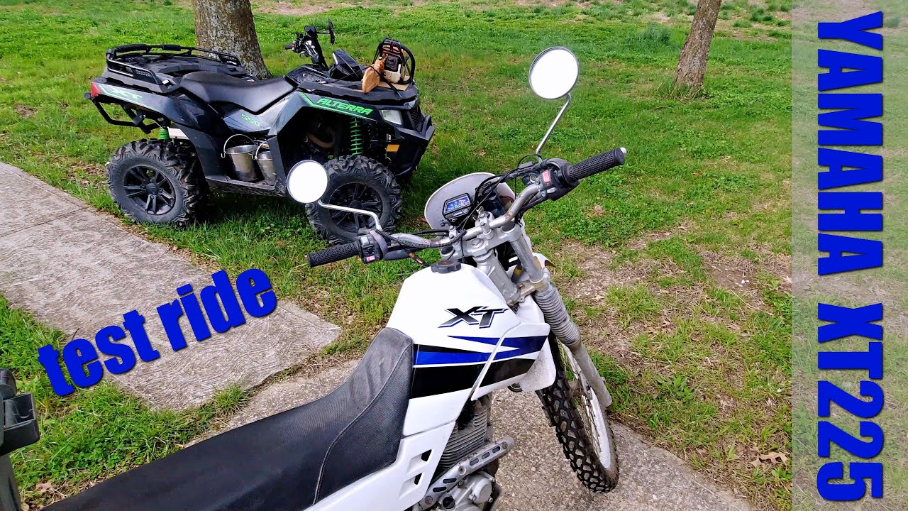 Yamaha XT225 Test Ride
