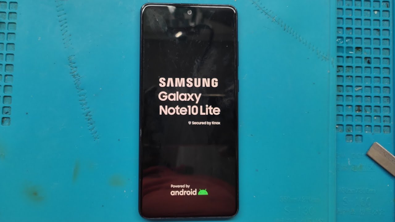 Como abrir Samsung Galaxy ( NOTE 10 LITE )