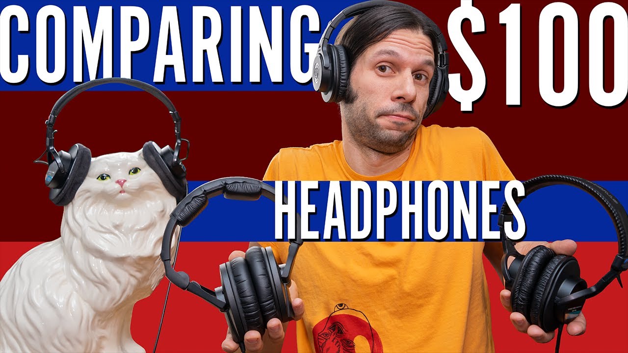Sony MDR-7506 против Sennheiser HD 280 PRO против наушников Audio-Technica ATH-M40x
