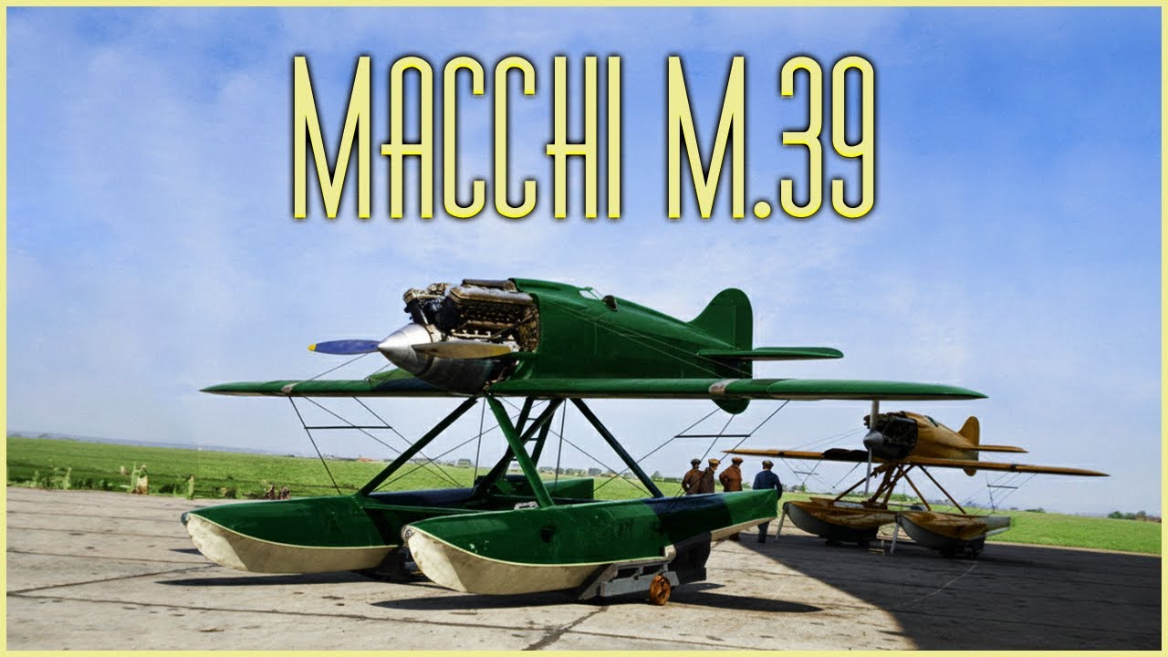 Macchi M.39: The Legendary Racing Seaplane That Conquered the Schneider Trophy