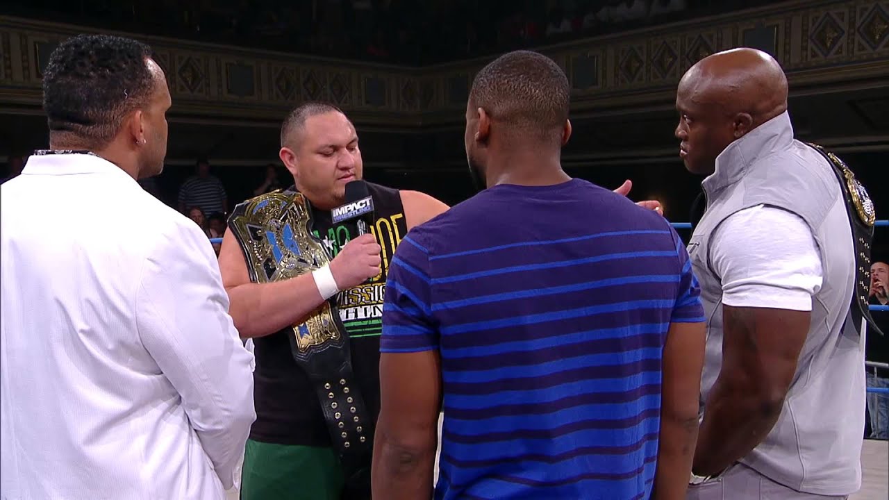 Samoa Joe Steps Up to MVP's Claim of Lashley Being the Toughest Man (Sep. 3, 2014)