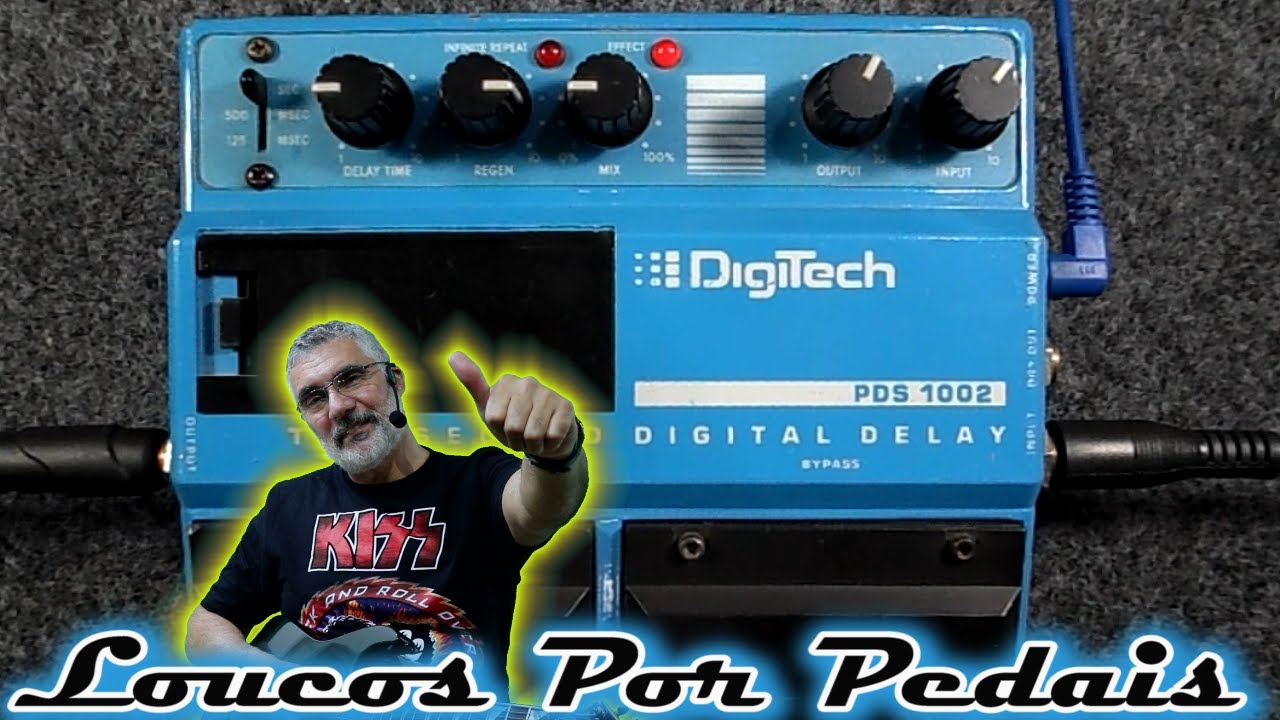 Pedal Digitech DOD PDS 1002 Delay Review / Demo