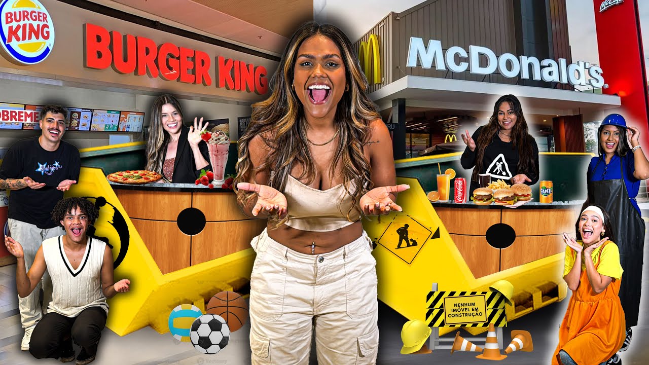 QUEM FEZ O MELHOR FAST FOOD NA CAÇAMBA DE LIXO!!!