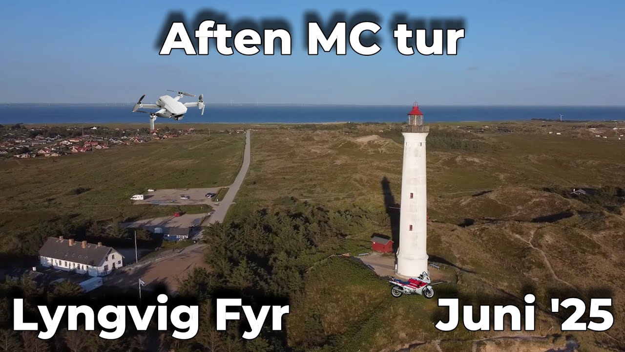 Aften MC tur - Lyngvig Fyr - Juni '25 - Honda CBR 1000 F SC24
