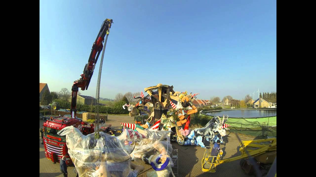 Hoeven - Flierefluiters - Opbouw wagen