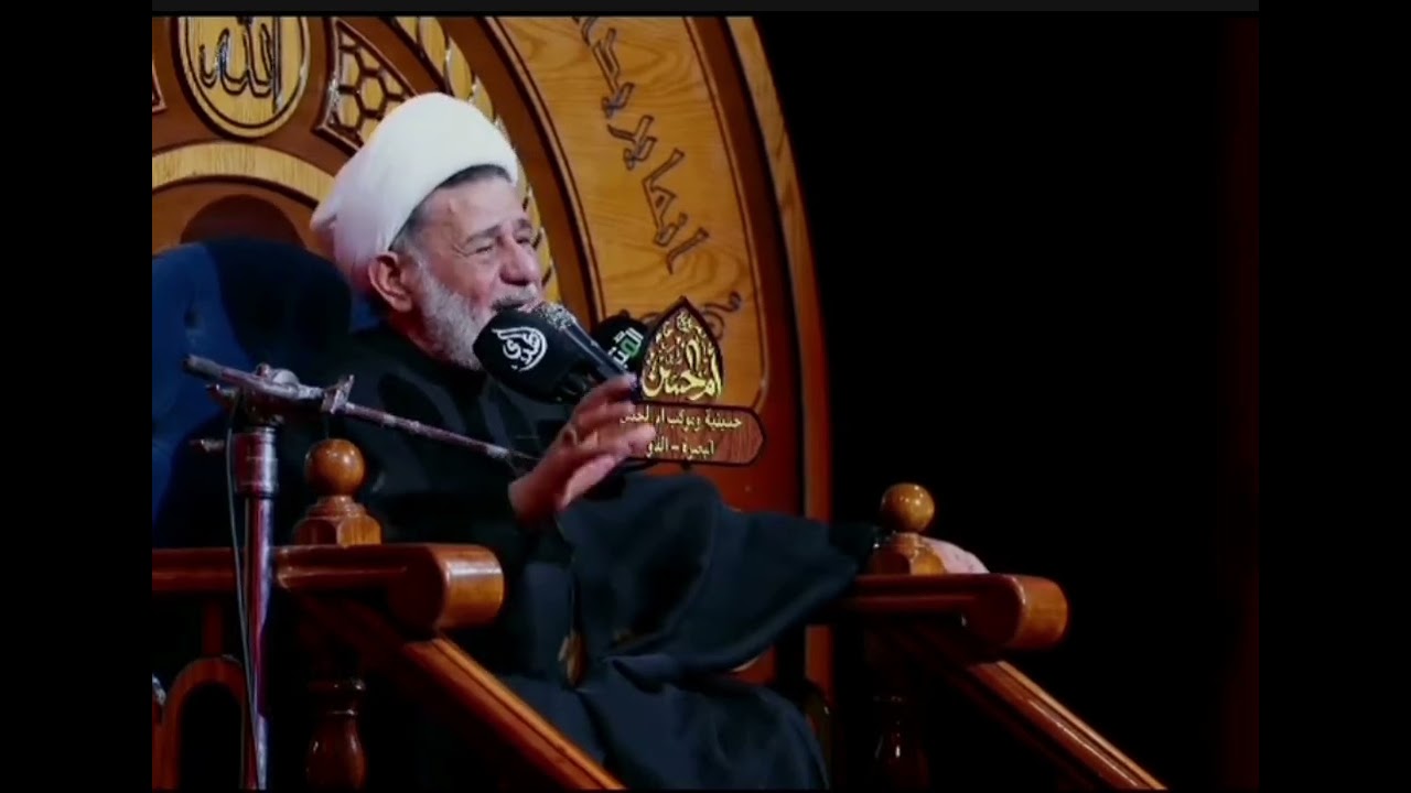 الشيخ جعفر الابراهيمي  رؤيا احد الصلحاء   الامام العباس  ليلة ٧ محر ١٤٤٧