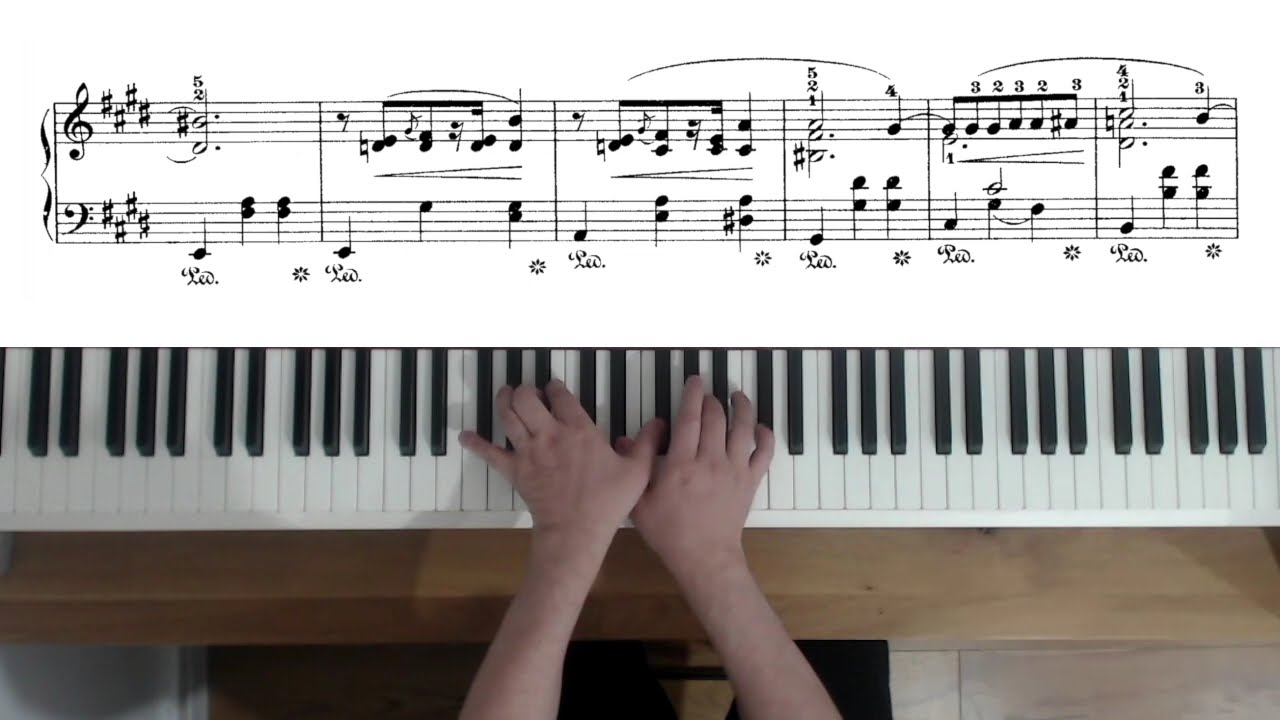 Chopin - Valse 7 (N°2 Opus 64) - Cours