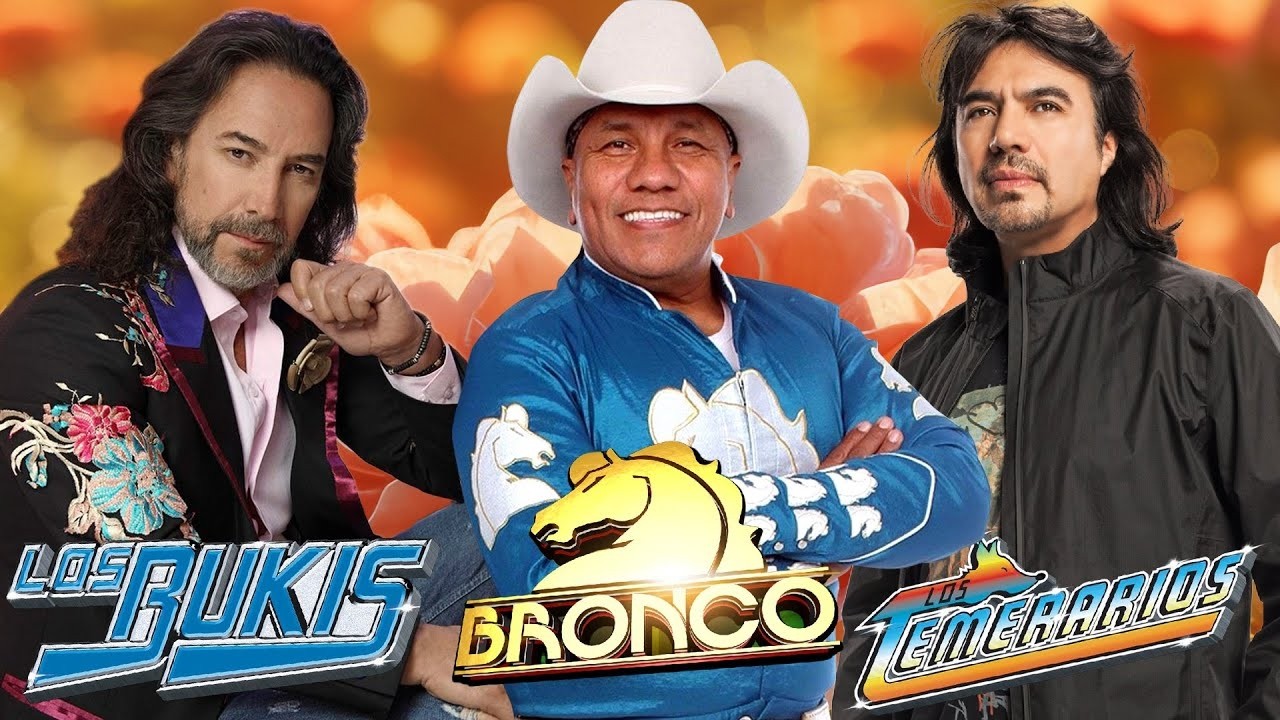 Los Temerarios, Grupo Bronco, Los Bukis Mix Romanticos - 40 Recuerdos Del Ayer Grandes Exitos  Mix