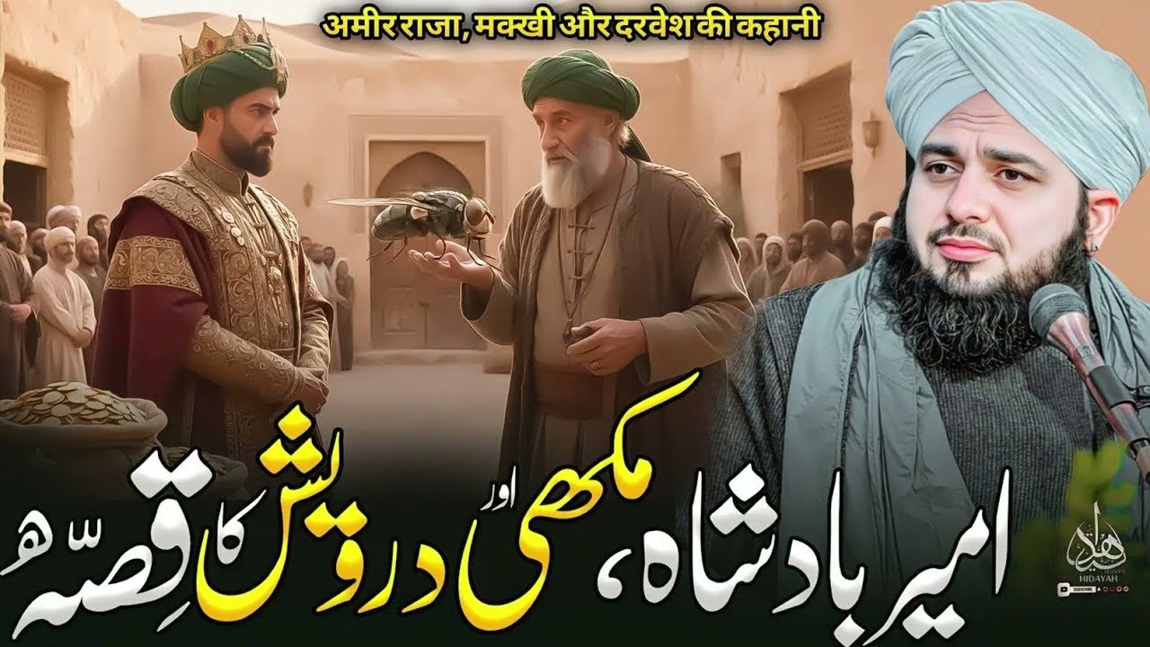 Ameer Badshah, Makhi Aur Darwaish Ka Waqia | Peer Ajmal Raza Qadri Bayan