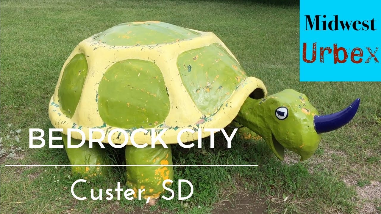 Abandoned Bedrock City Theme Park, Custer, SD