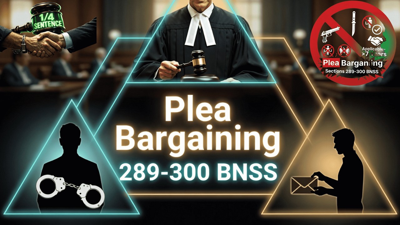 Plea Bargaining in detail | CrPC vs BNSS | Key Differences & Changes Explained