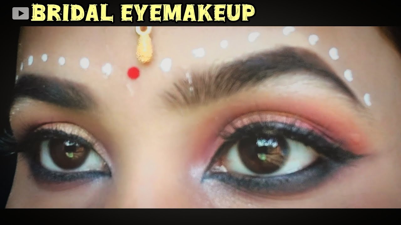 Step-by-Step Bengali Bridal Eye Makeup Tutorial