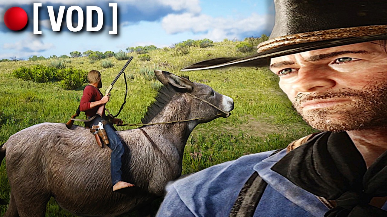Red Dead 2 but random chaos mod every 45s (LIVE)