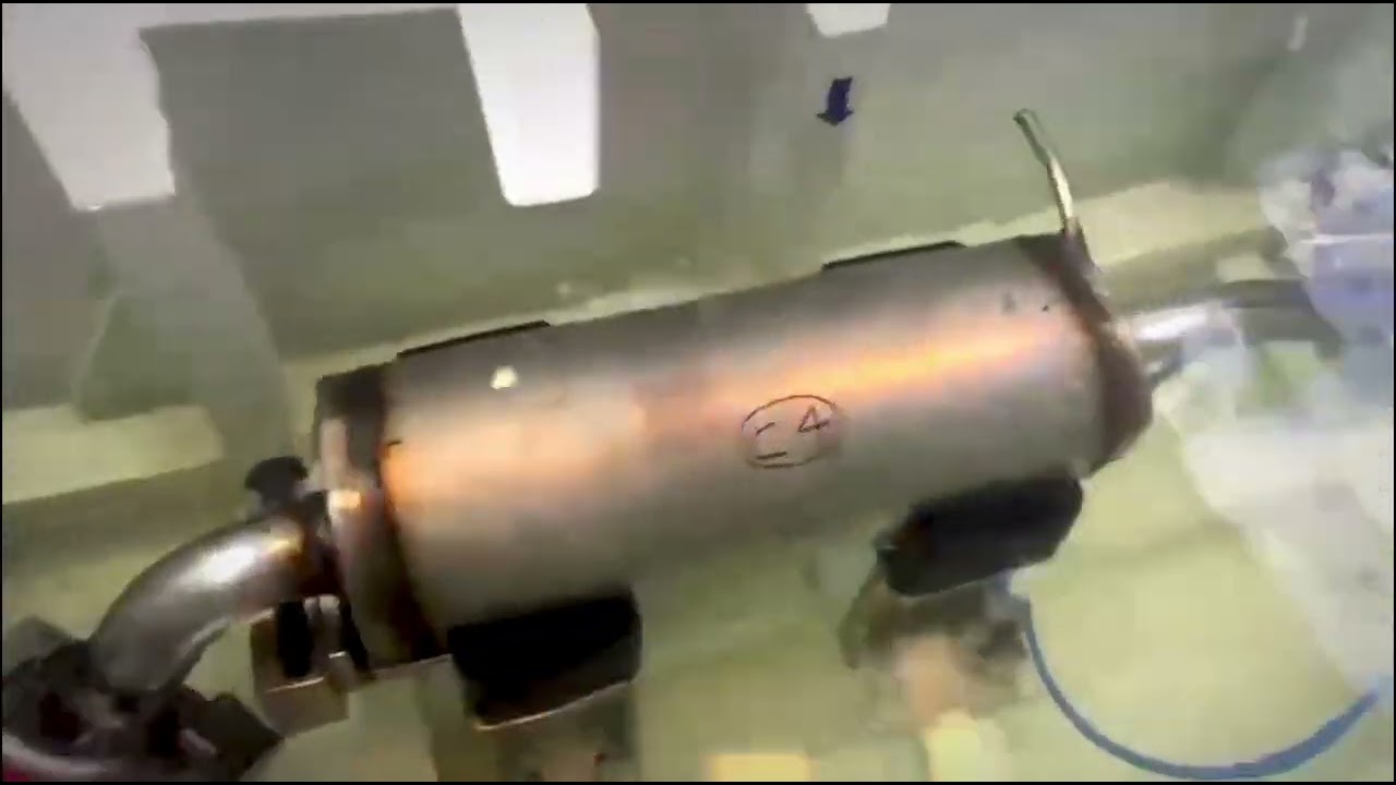 MUFFLER DRY AND DIP LEAK TESTING MACHINE