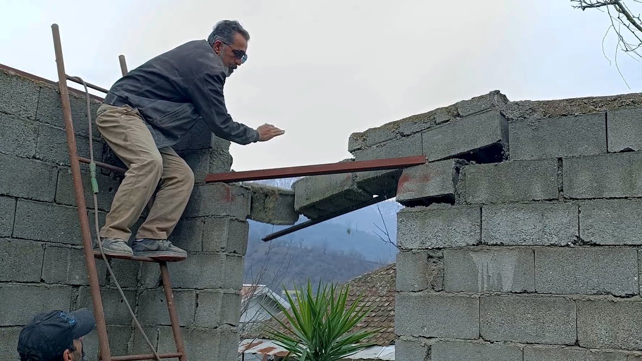 Rural Life Documentary | Mehrab Begins His Dream Home: Bringing Bricks and Building Materials