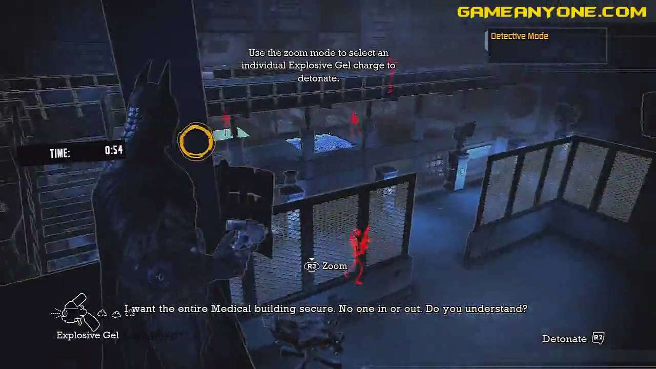 Batman: Arkham Asylum - Predator Challenge Mode - Silent Knight (Extreme)