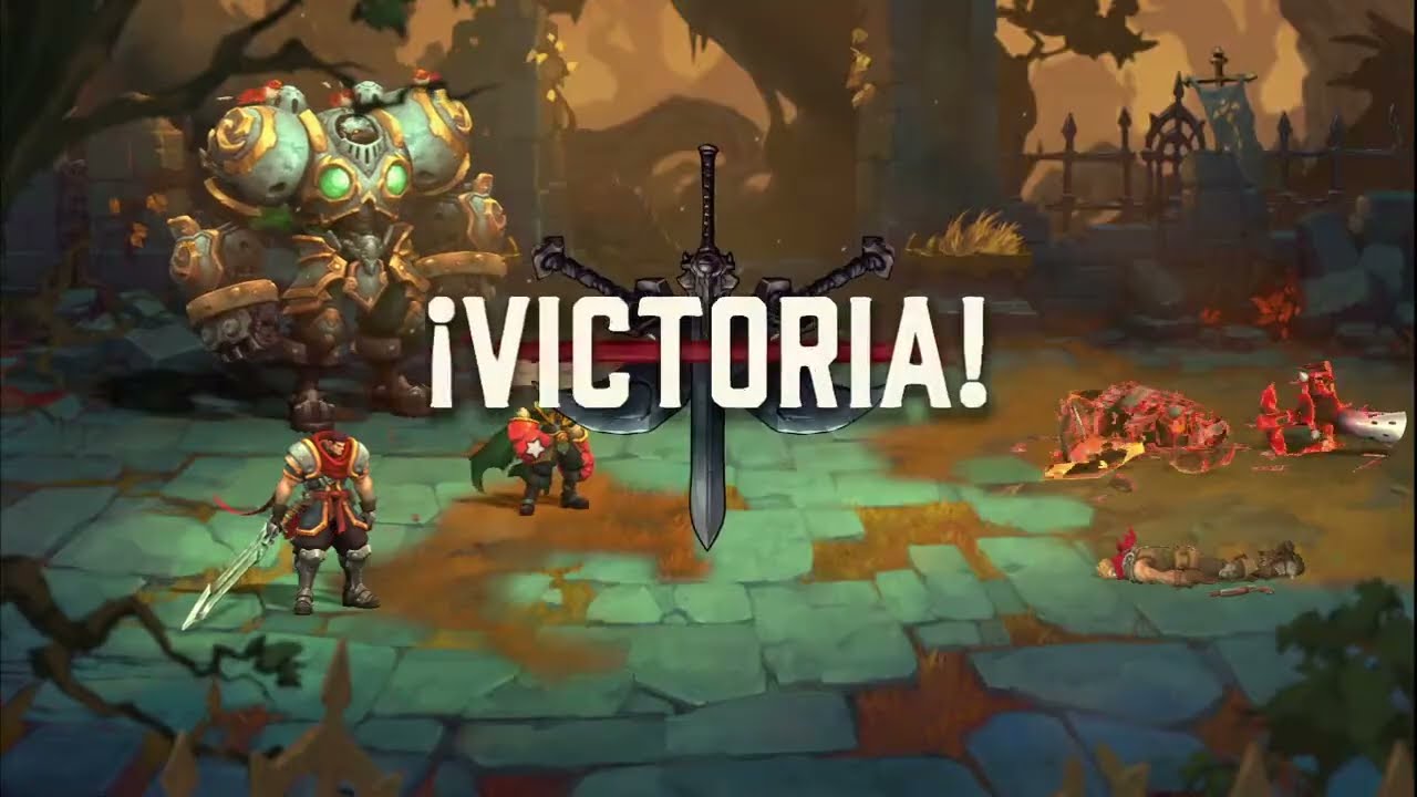 jcjm55 🎁  Battle Chasers: Nightwar Ep007 🎉(2017 vocal Español 60 Fps) 🐇 🎠 