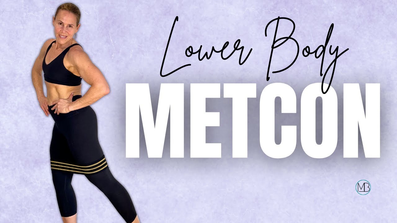 45 MIN  Brutal Lower Body METCON Workout | Stronger Together DAY 5