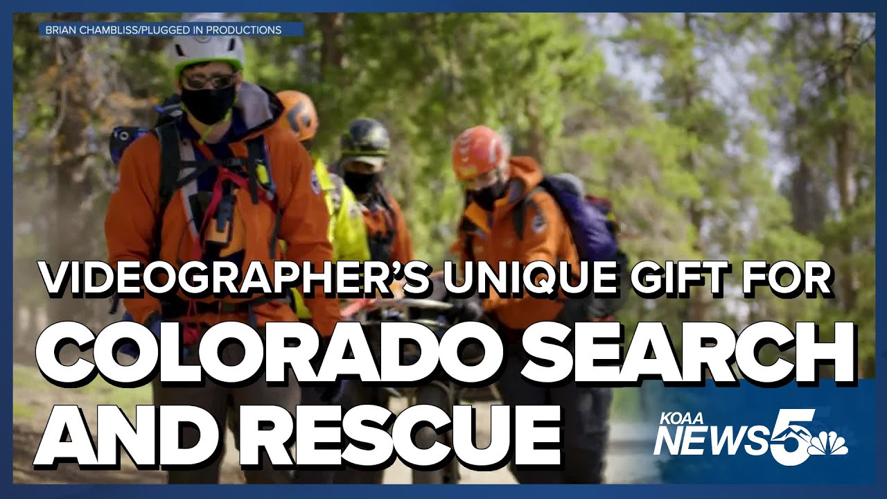 Denver videographer's unique gift for search and rescue teams after dad's death