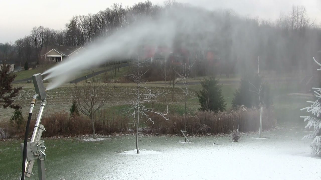 Home Snowmaking | Start Up and Shut Down Guide | How To Make Snow at Home
