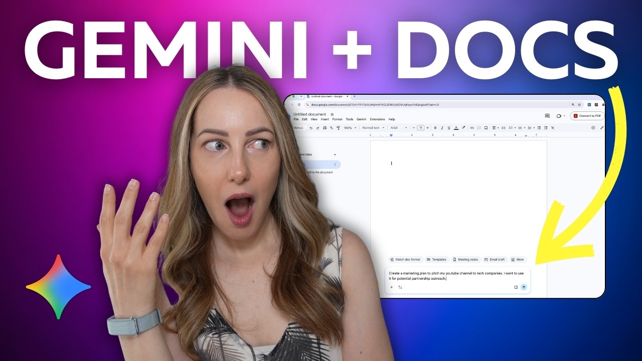 Gemini в Google Docs: руководство по использованию Gemini в Google Docs