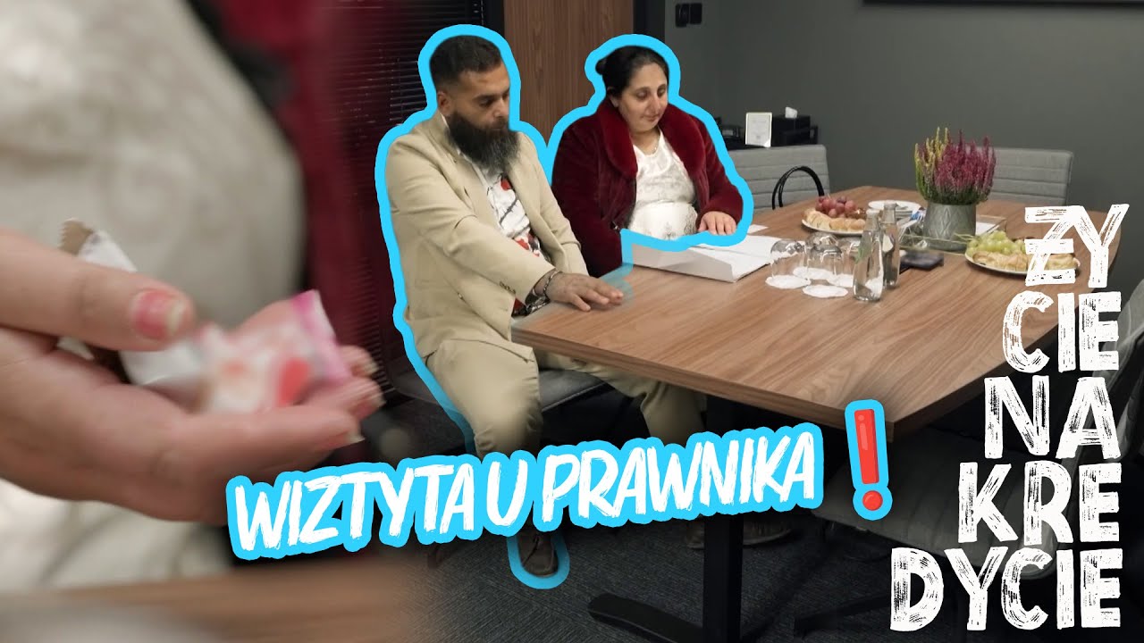 PIERWSZA WIZYTA U PRAWNIKA❗DAMIAN NAM&Oacute;WIŁ ŻONĘ, ŻEBY WZIĘŁA CUKIRKI DLA DZIECI   | Życie na kredycie