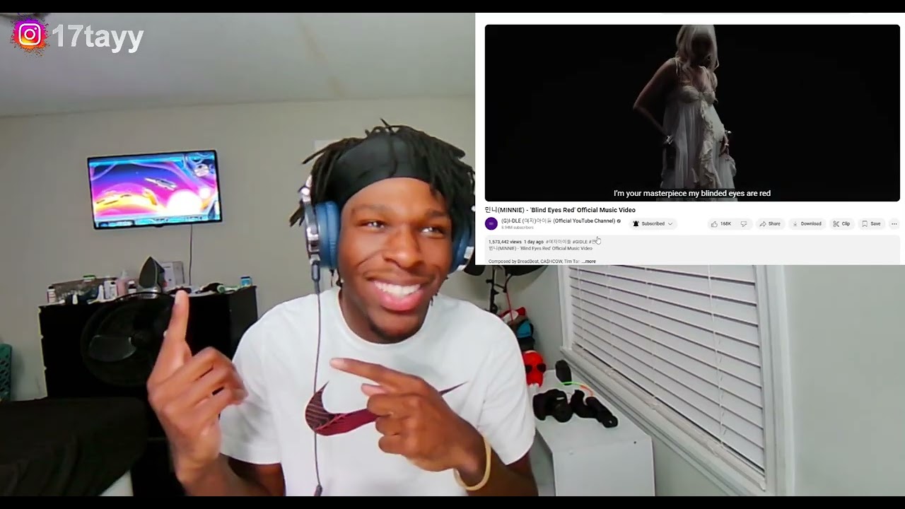 민니(MINNIE) - 'Blind Eyes Red' (Reaction)