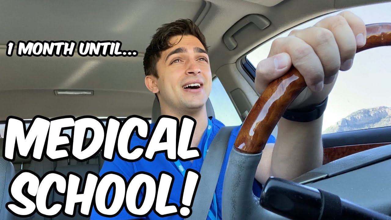 1 month until I start MEDICAL SCHOOL!