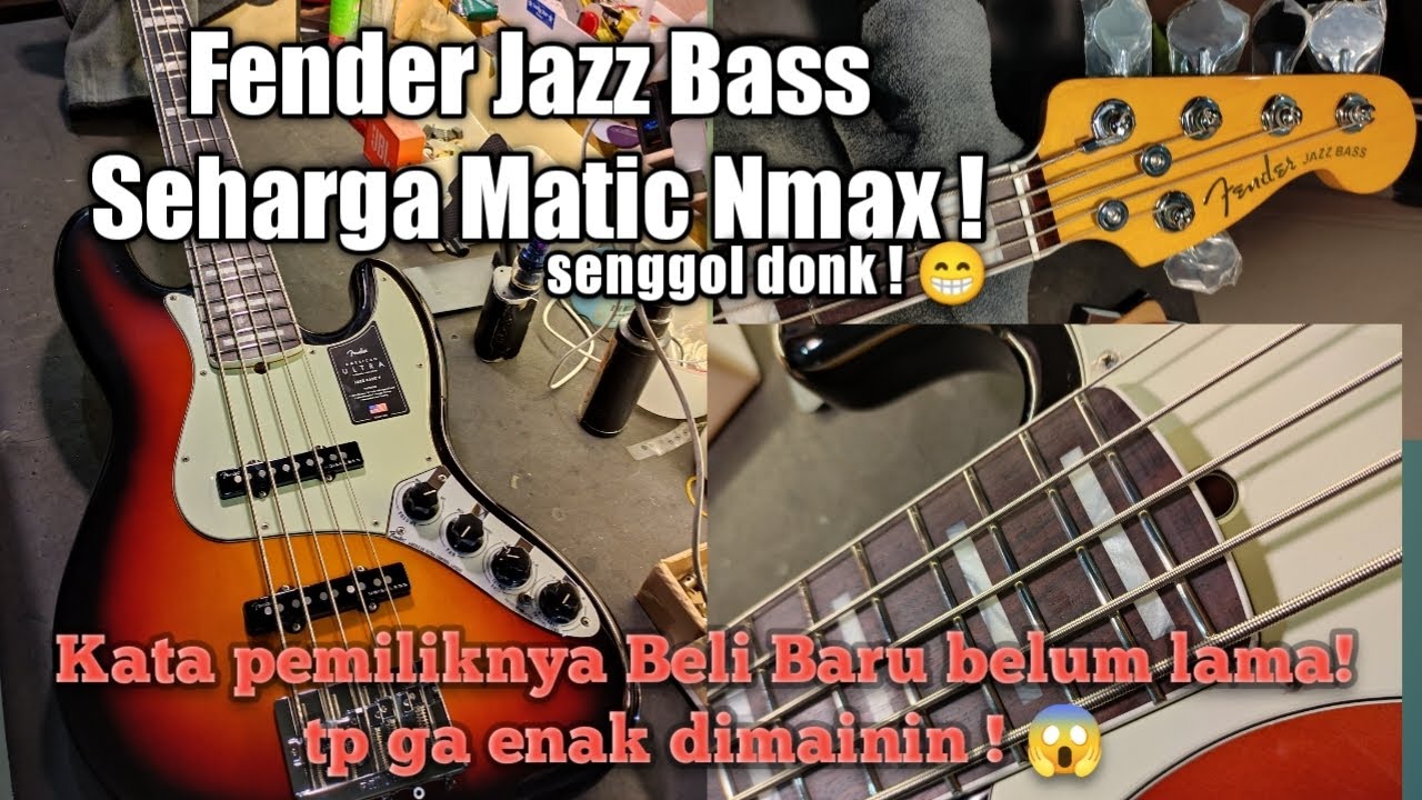 Basic Setup Fender Jazz Bass V Ultra Made In USA