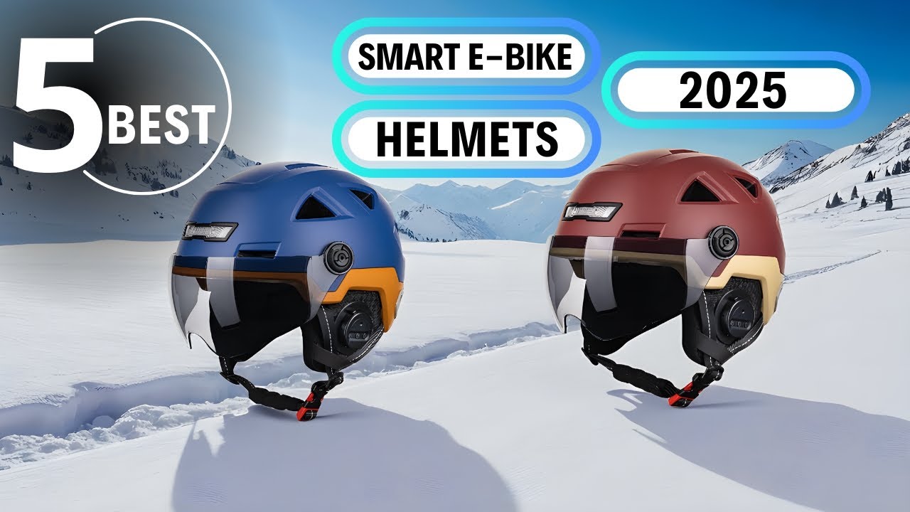 The 5 Best Smart E-Bike Helmets of 2025