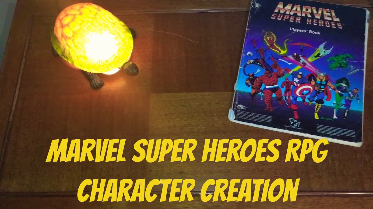 Marvel RPG - Создание персонажа