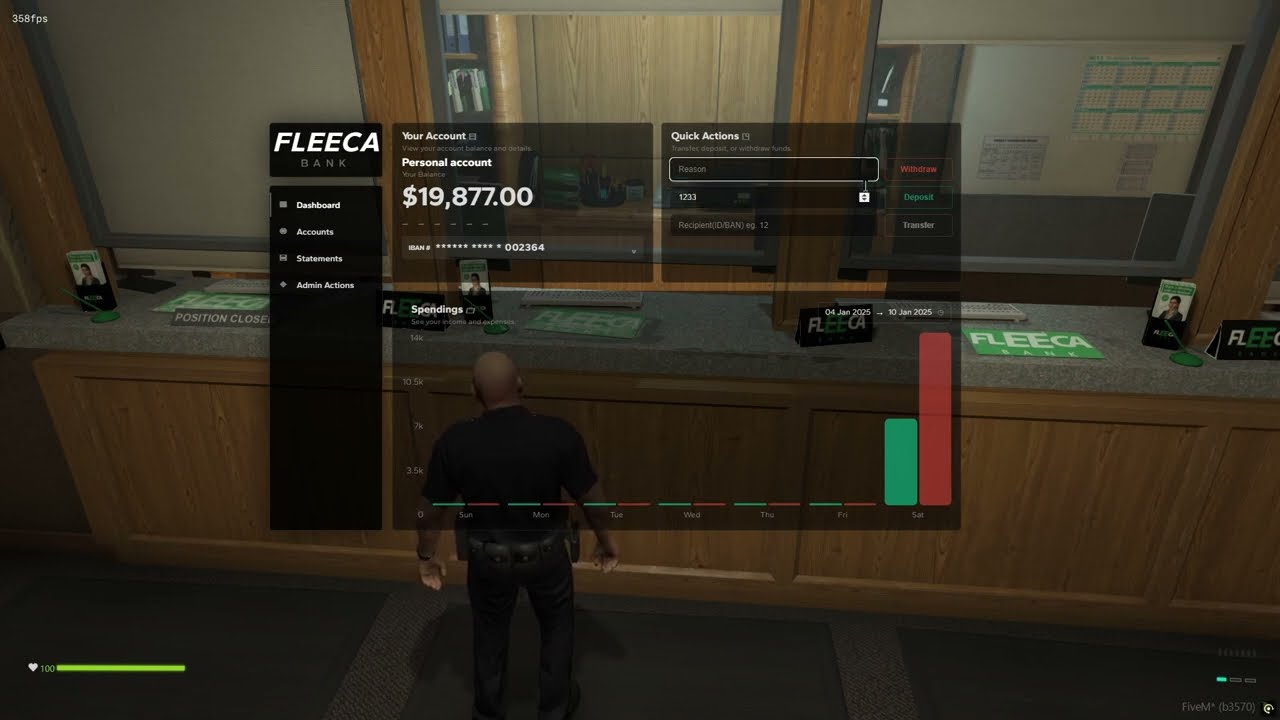 JJ Banking UI V1 - QB-Core