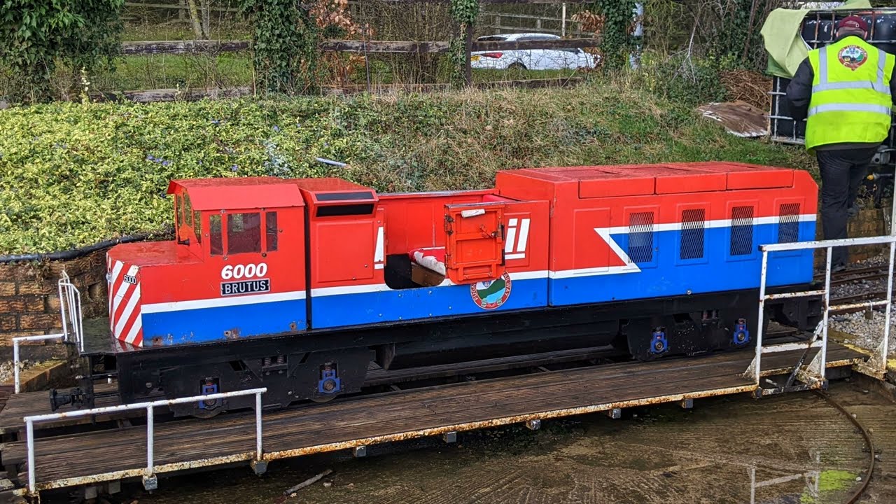 Pugney Light Railway - Ride On Brutus (Dual Camera) On A Scenic Lakeside 7 1/4