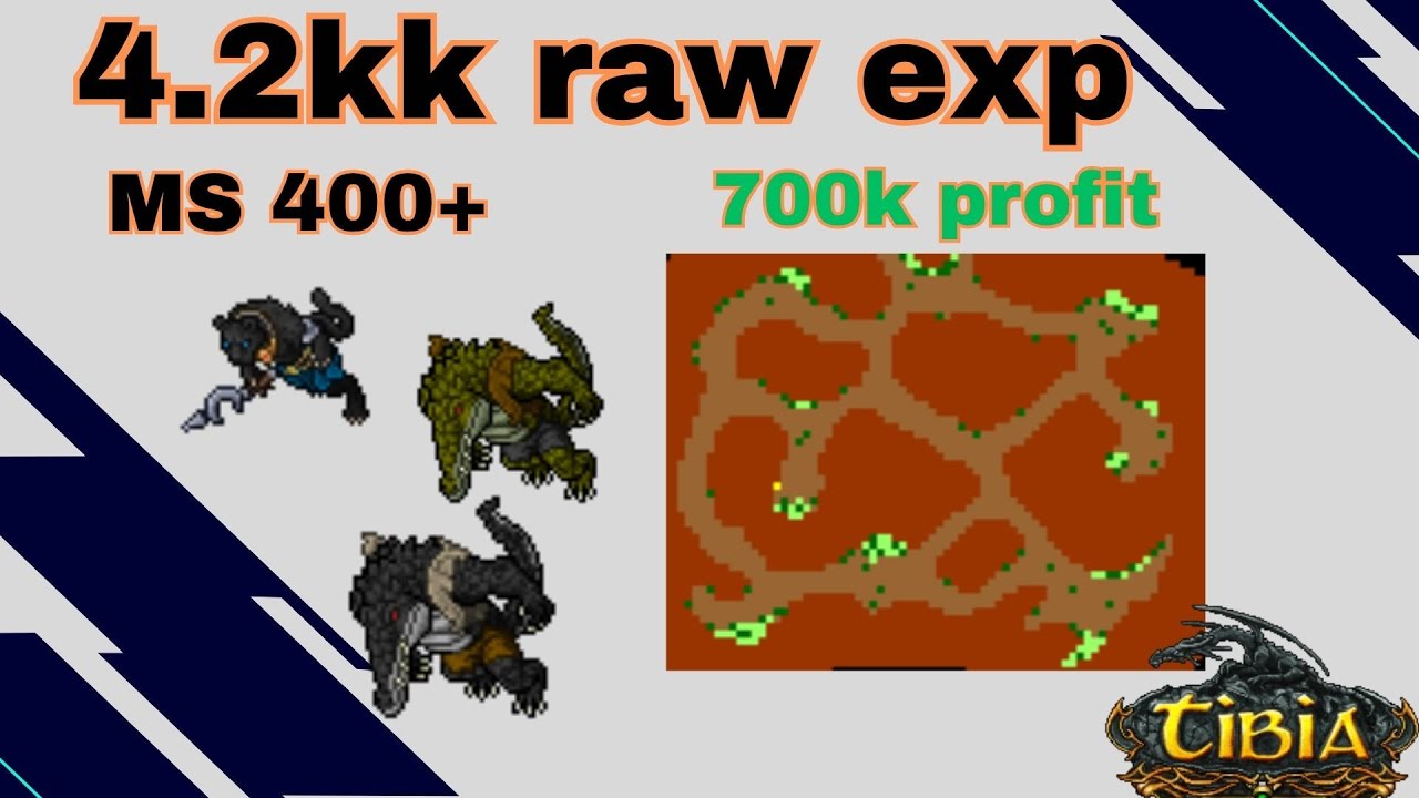 Hunt MS Solo 400+ - 4.2kk raw exp - Werecrocodile