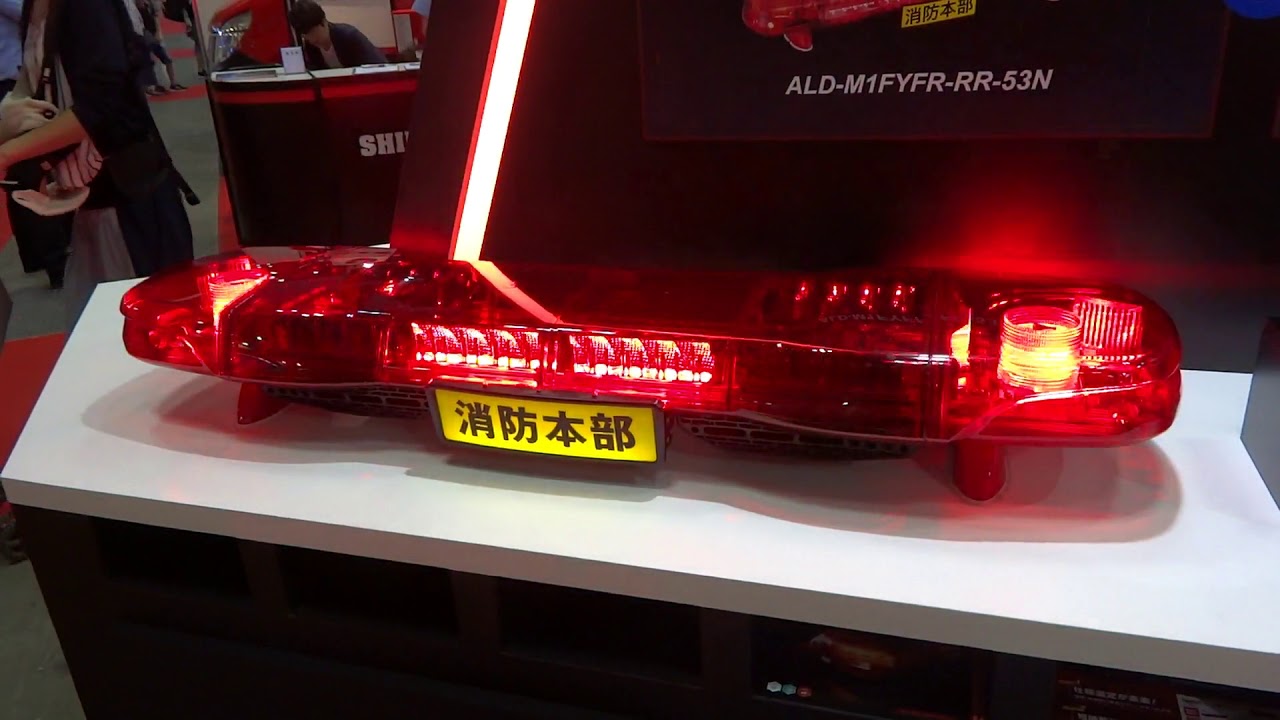 【東京国際消防防災展】PATLITE社SAP-520×エアロホークALDシリーズ