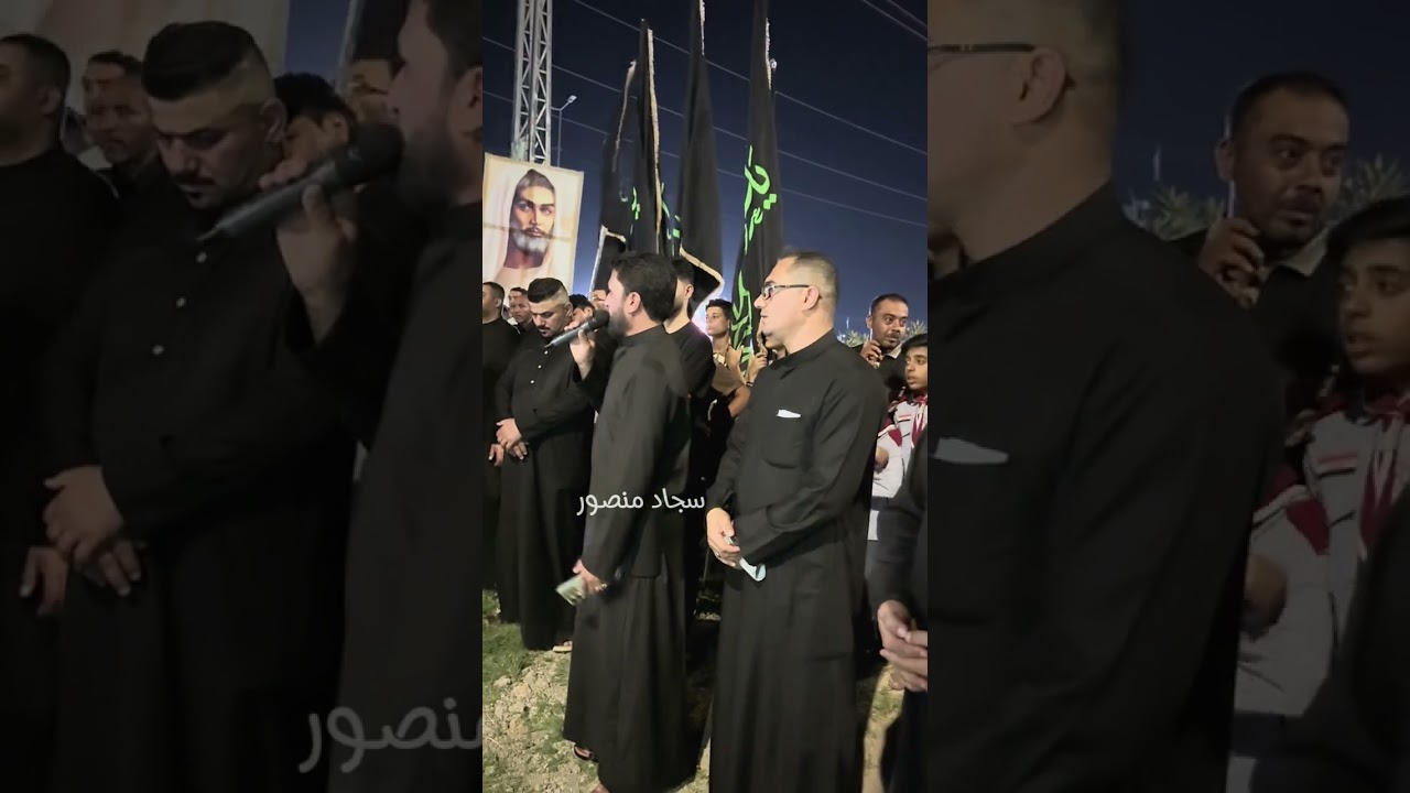 مراسيم رفع راية الامام الحسين ع في قضاء البدير