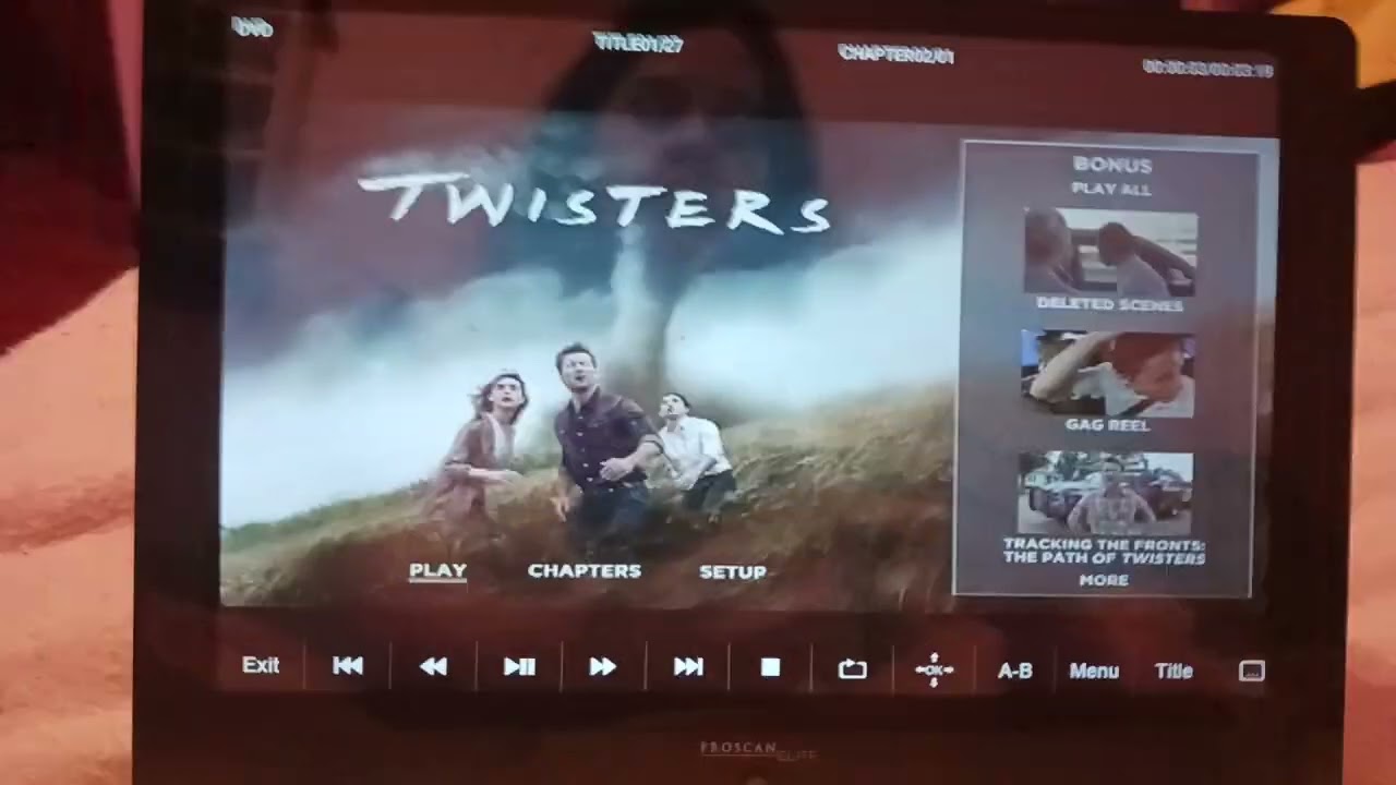 Twisters Opening DVD 2024