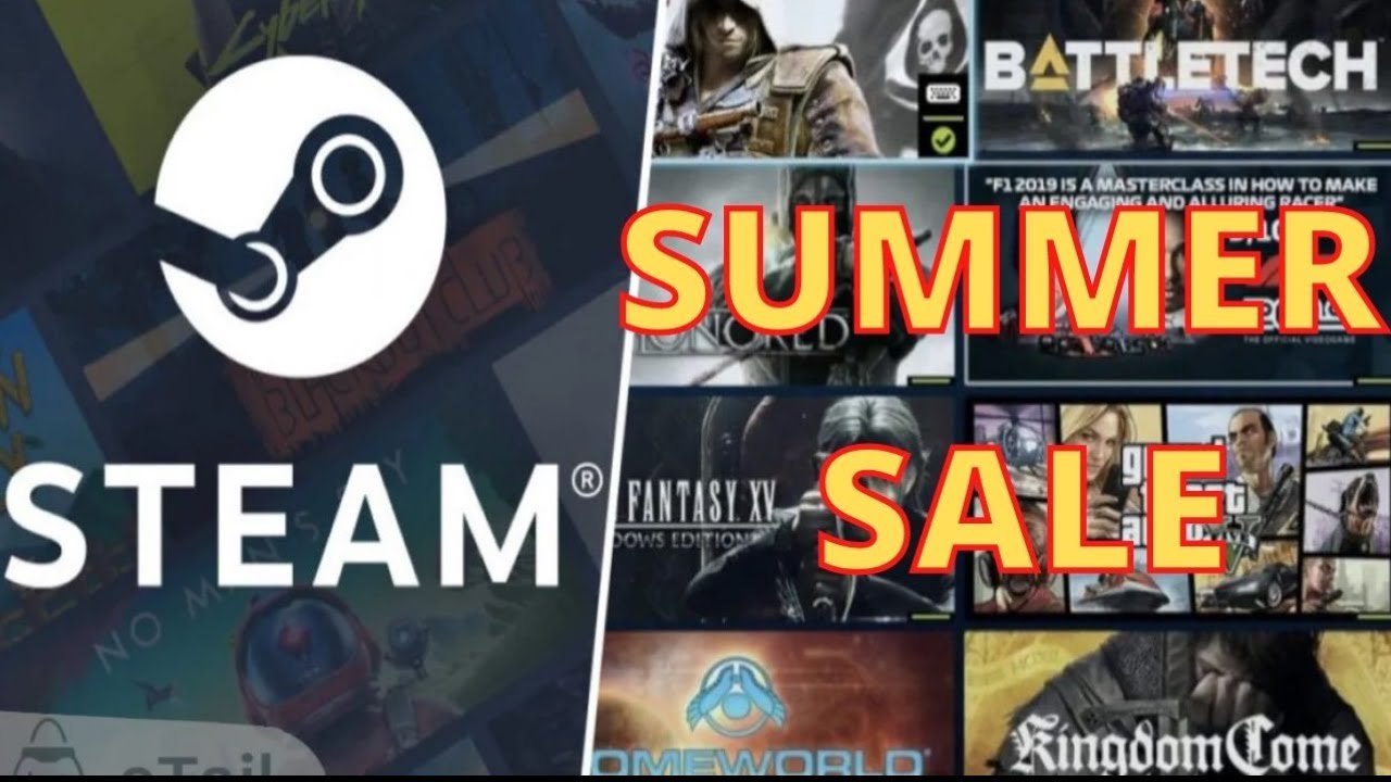 Летняя распродажа игр в steam summer sale 2022