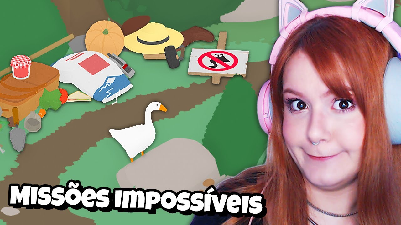 MISSÕES SECRETAS IMPOSSÍVEIS NO JOGO DO GANSO (Untitled Goose Game) #10