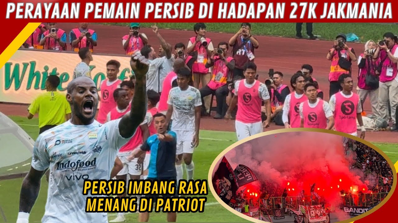 DIBALIK TEROR JAKMANIA, PERSIB IMBANG RASA MENANG DI KANDANG PERSIJA