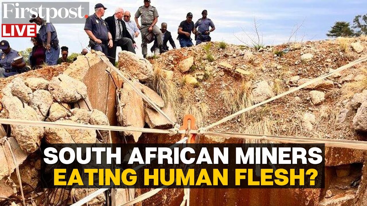 LIVE: Trapped Illegal Miners in South Africa's Stilfointein claim Turning to Cannibalism