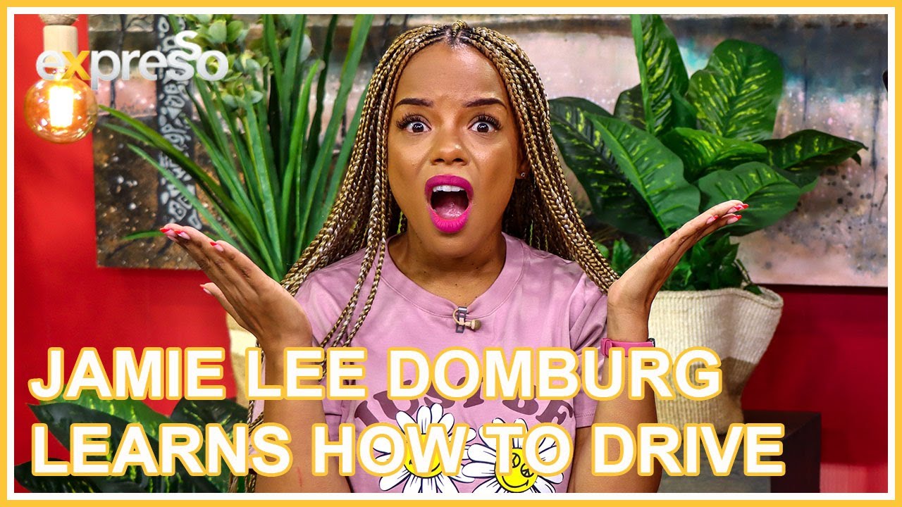 Jamie-Lee Domburg learns How to Drive | Expresso Show