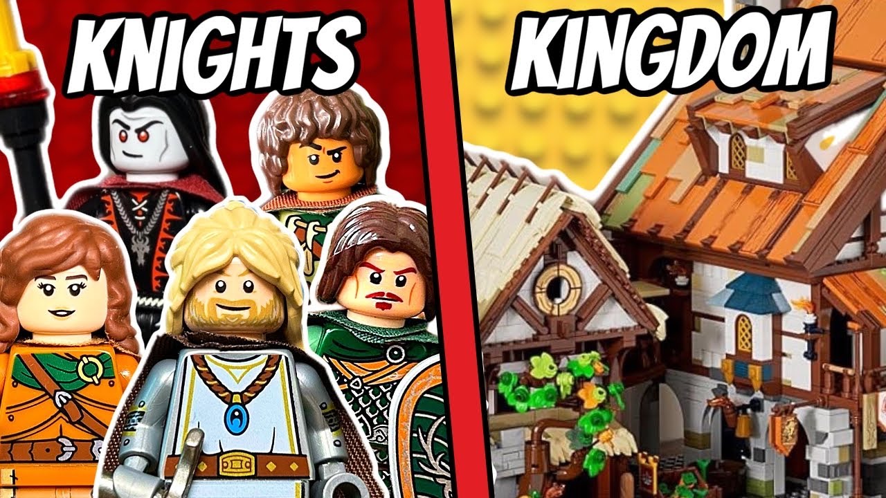 I Built a MASSIVE LEGO Medieval DnD Castle KINGDOM!