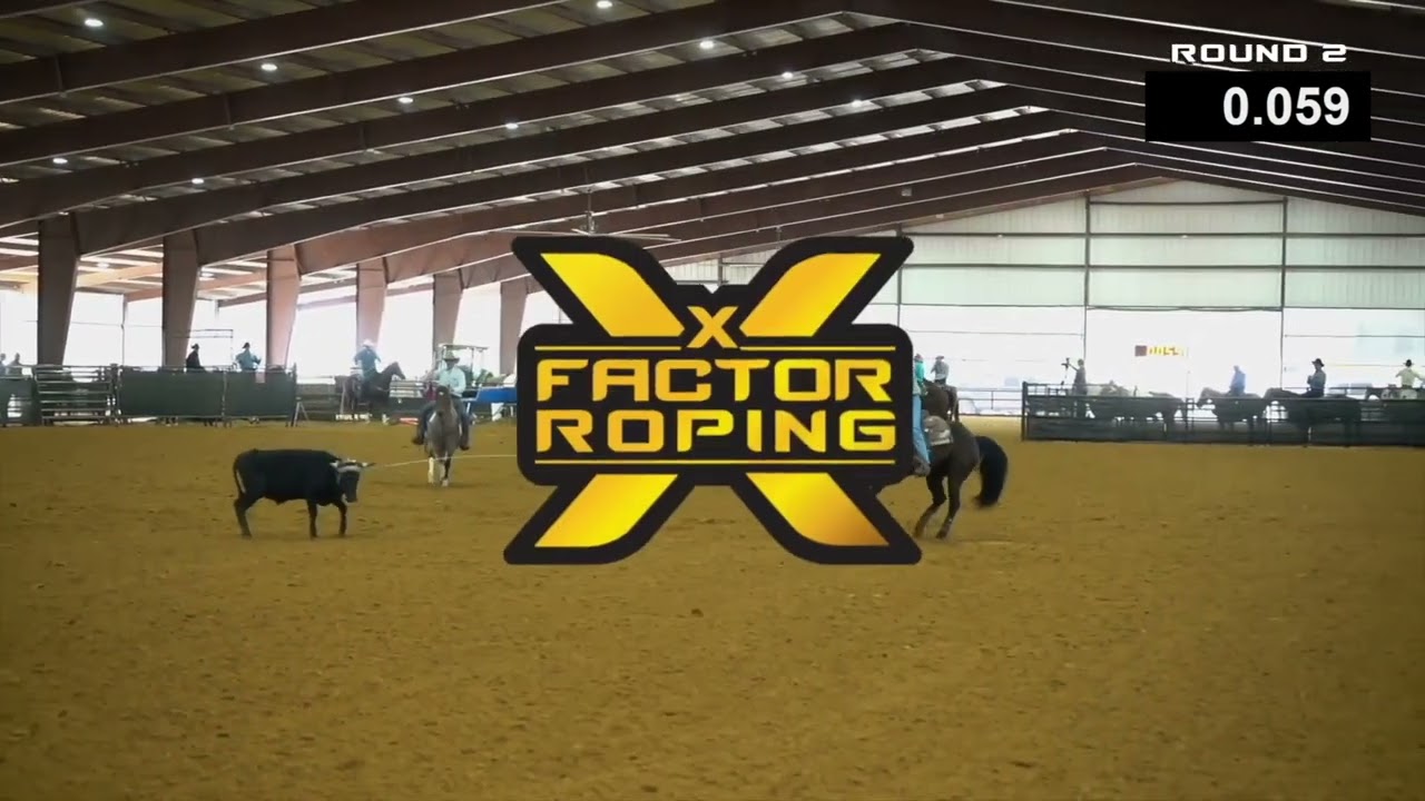 Monday Night Match #7 Switch End Team Roping | X Factor Team Roping