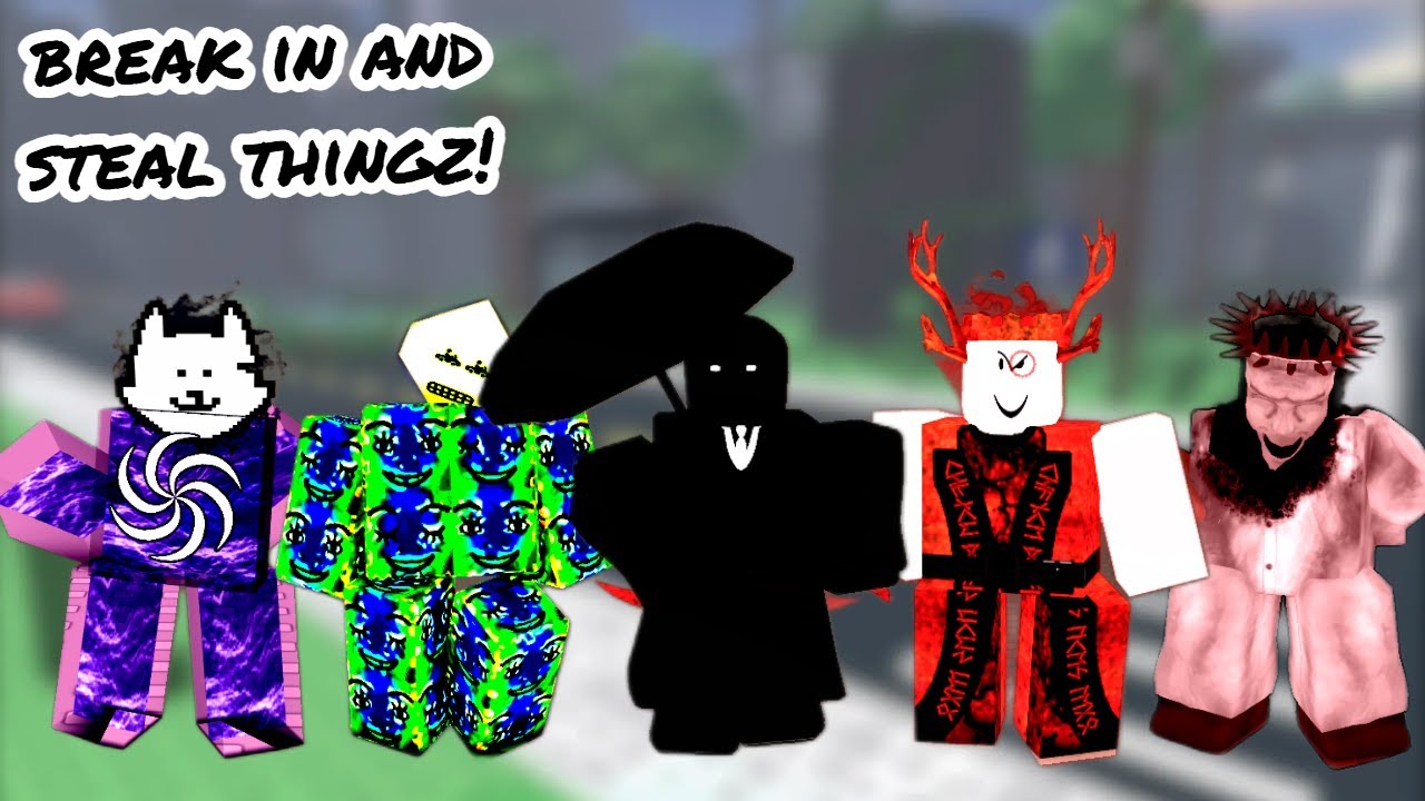 WINNING WITH EVERY NEW OBSERVER SKIN! (Halloween upd) | Roblox Break in and Steal Thingz! [BIAST]