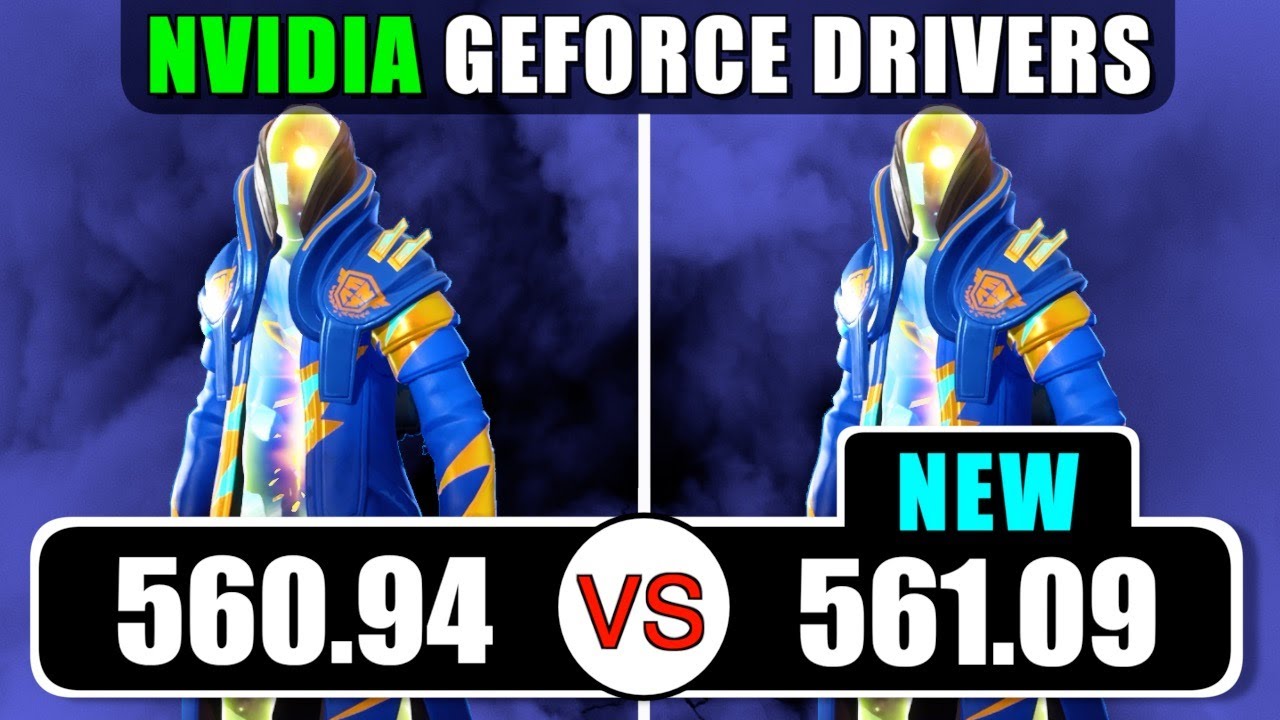 NVIDIA drivers 560.94 vs 561.09 - Fortnite, Valorant, CS 2 | WINDOWS 10 | Best driver 2024