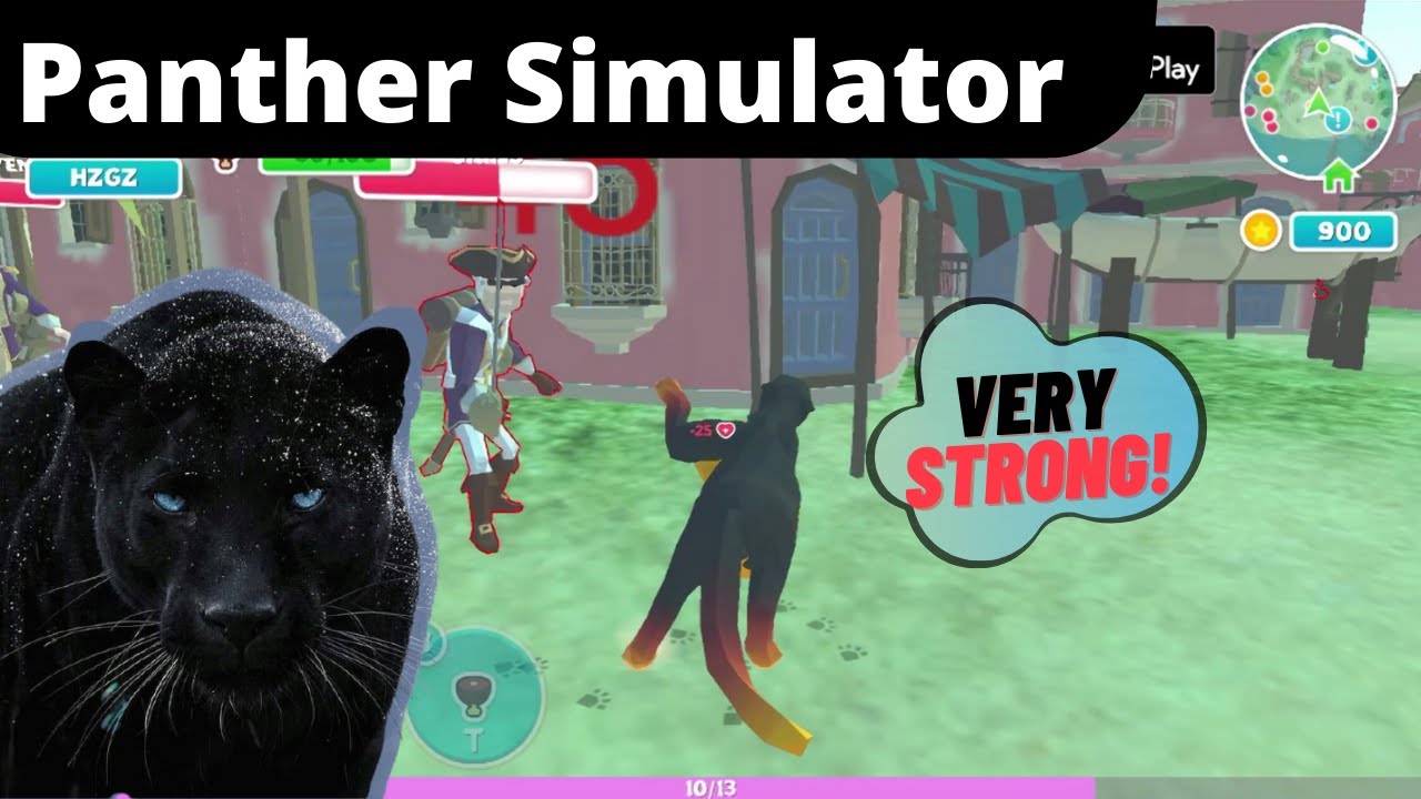 Panther Family Simulator 3D on (Crazy Games)
