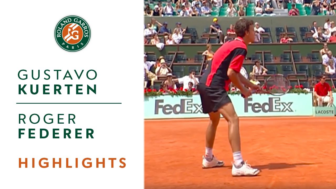 Gustavo Kuerten v Roger Federer Highlights - Men's Round 3 I Roland-Garros 2004