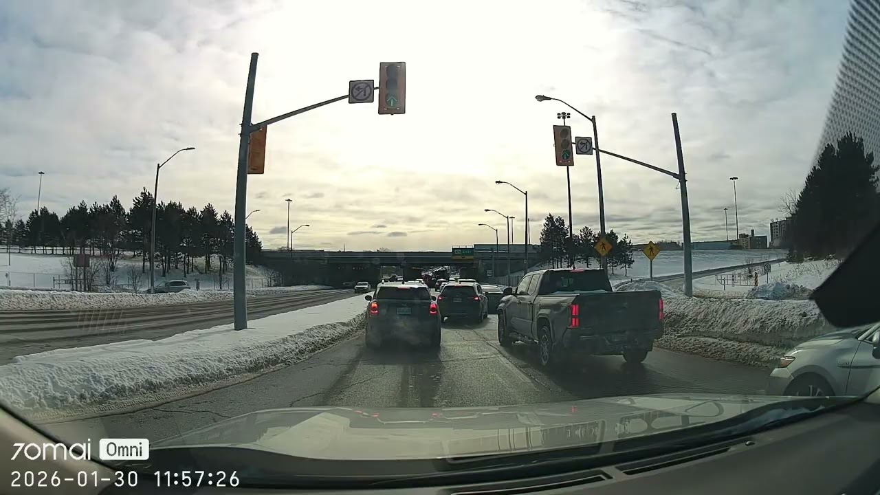 Toront Street View. This is what Toronto looks like in winter.