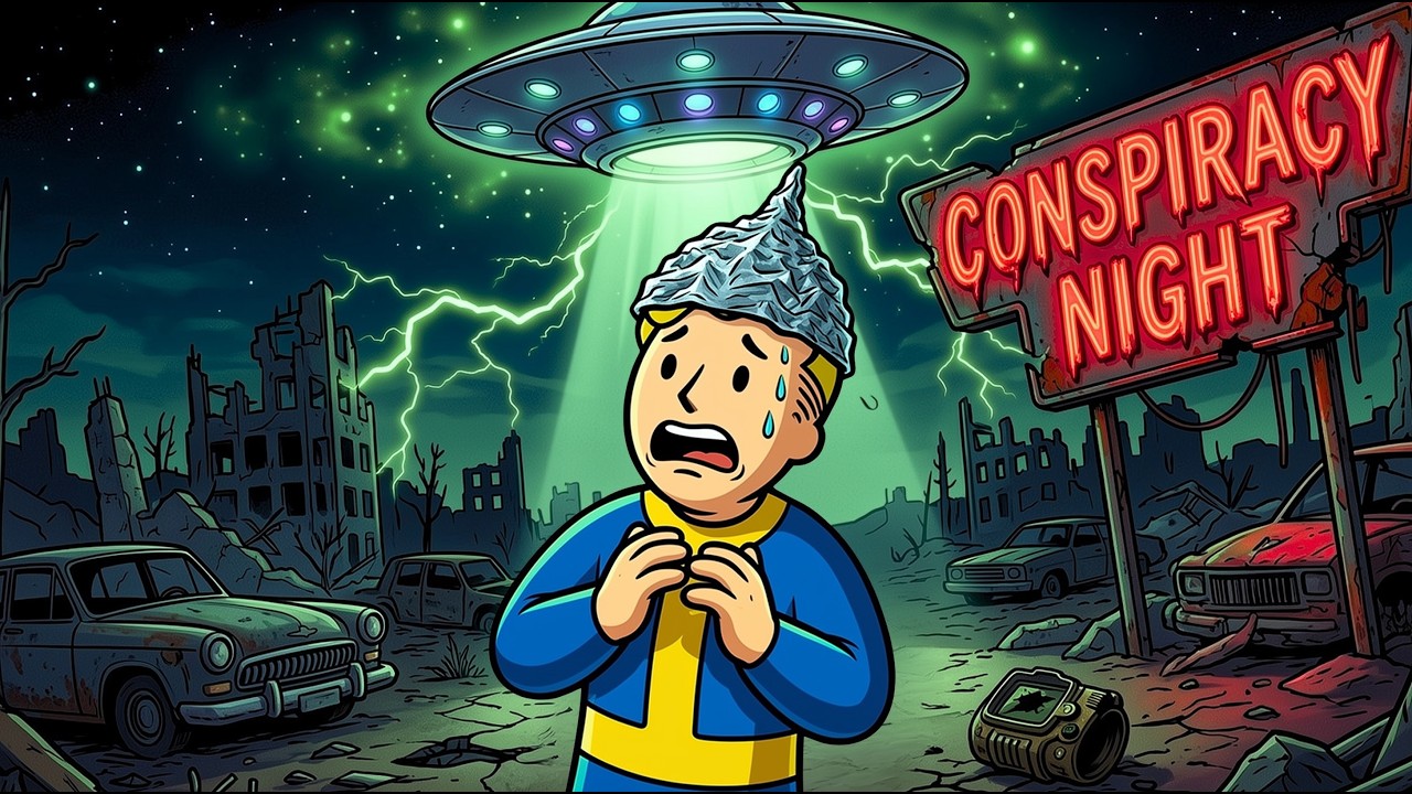 Conspiracy Night!  Fallout Hotline Radio Show: Live From The Wasteland